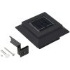 Solcellslampor 12 st LED fyrkantiga 12 cm svart vidaXL – miniatyr 6
