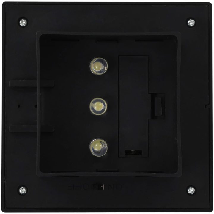 Solcellslampor 12 st LED fyrkantiga 12 cm svart vidaXL – bild 8