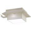 Solcellslampor 12 st LED fyrkantiga 12 cm vit vidaXL – miniatyr 12