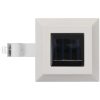 Solcellslampor 12 st LED fyrkantiga 12 cm vit vidaXL – miniatyr 5
