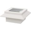 Solcellslampor 12 st LED fyrkantiga 12 cm vit vidaXL – miniatyr 9