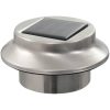 Solcellslampor 12 st LED runda 12 cm vit vidaXL – miniatyr 9