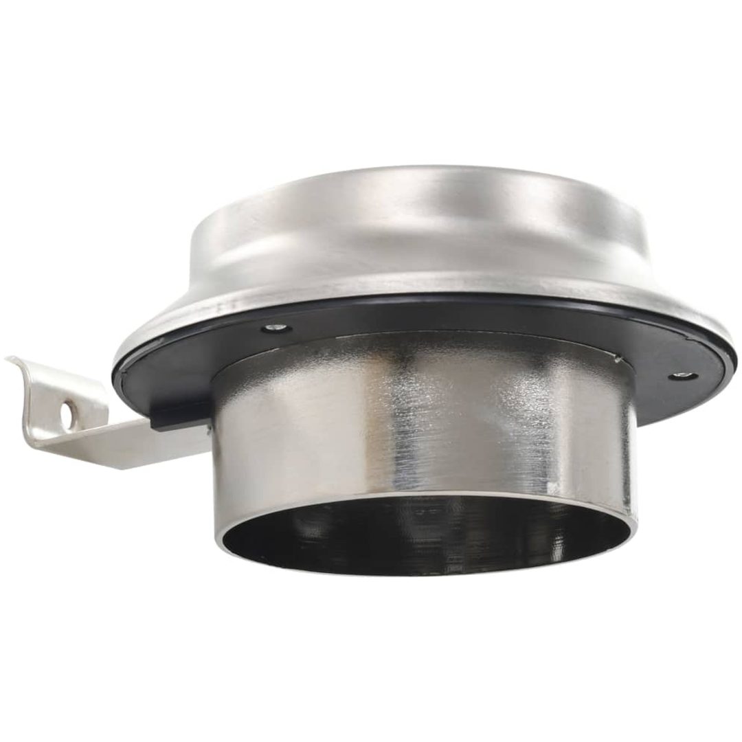 Solcellslampor 12 st LED runda 12 cm vit vidaXL – bild 10