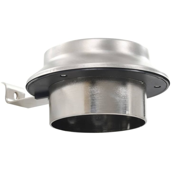 Solcellslampor 12 st LED runda 12 cm vit vidaXL – bild 10