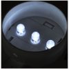 Solcellslampor för staket 12 st LED vit vidaXL – miniatyr 6