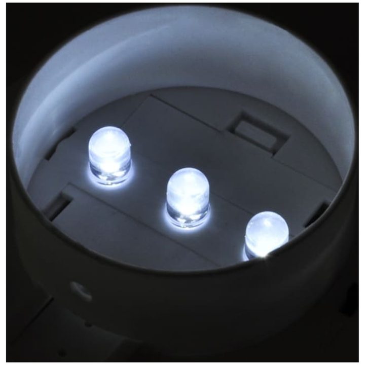 Solcellslampor för staket 12 st LED vit vidaXL – bild 6