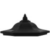 Solcellslampor för staket 6 st LED svart vidaXL – miniatyr 9