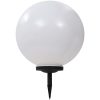Solcellslampor med LED 2 st sfäriska 50 cm RGB vidaXL 50 cm – miniatyr 3