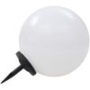 Solcellslampor med LED 2 st sfäriska 50 cm RGB vidaXL 50 cm – miniatyr 4