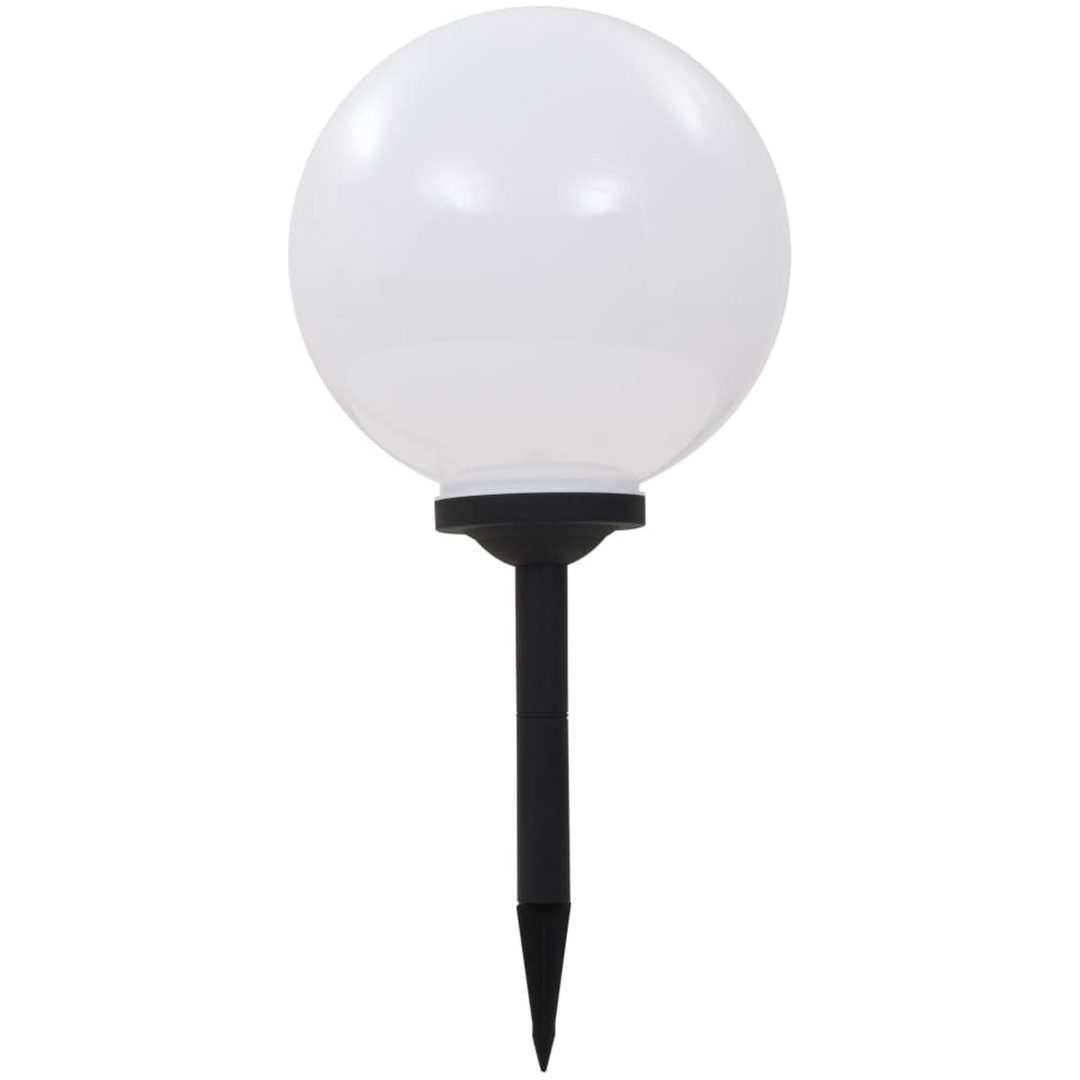 Solcellslampor med LED 4 st sfäriska RGB vidaXL 30 cm – bild 2