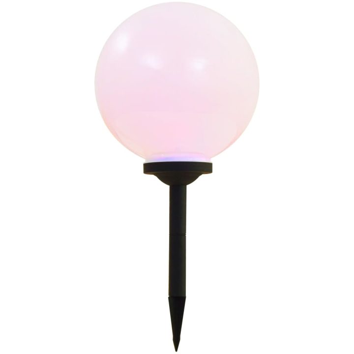 Solcellslampor med LED 4 st sfäriska RGB vidaXL 30 cm – bild 5