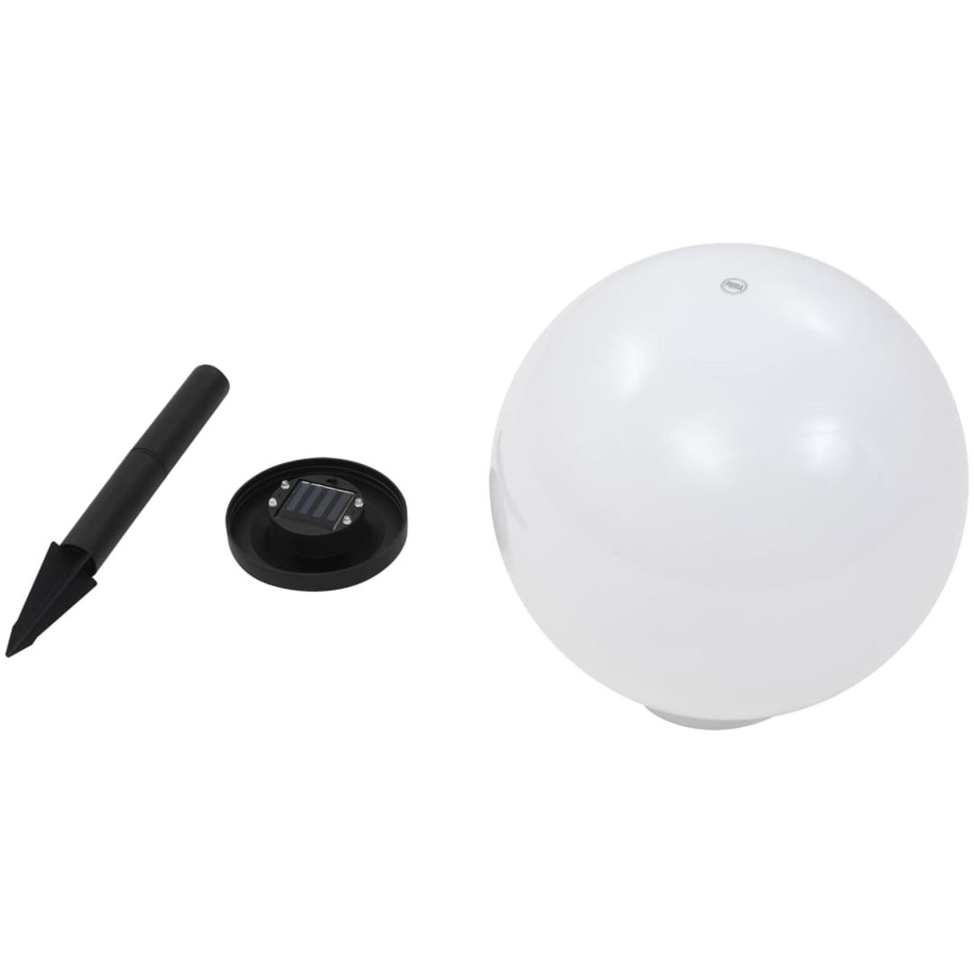 Solcellslampor med LED 4 st sfäriska RGB vidaXL 30 cm – bild 6