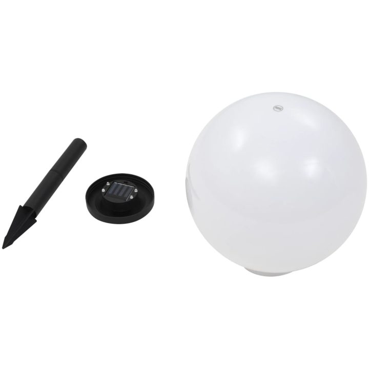 Solcellslampor med LED 4 st sfäriska RGB vidaXL 30 cm – bild 6