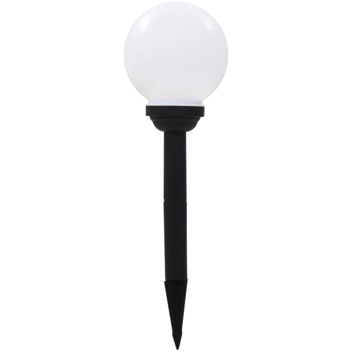 Solcellslampor med LED 8 st sfäriska 15 cm RGB vidaXL – bild 2