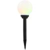 Solcellslampor med LED 8 st sfäriska 15 cm RGB vidaXL – miniatyr 3