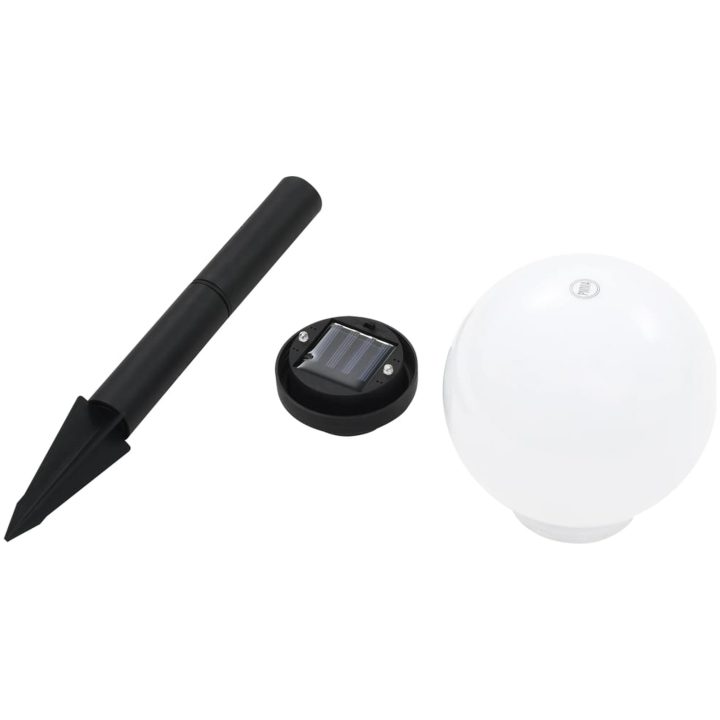 Solcellslampor med LED 8 st sfäriska 15 cm RGB vidaXL – bild 6