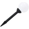 Solcellslampor med LED 8 st sfäriska 15 cm RGB vidaXL – miniatyr 7