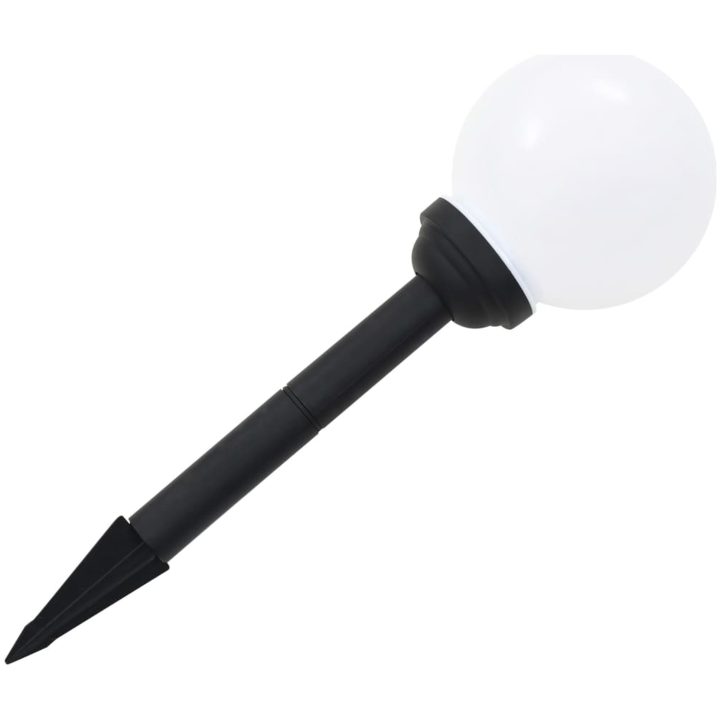 Solcellslampor med LED 8 st sfäriska 15 cm RGB vidaXL – bild 7