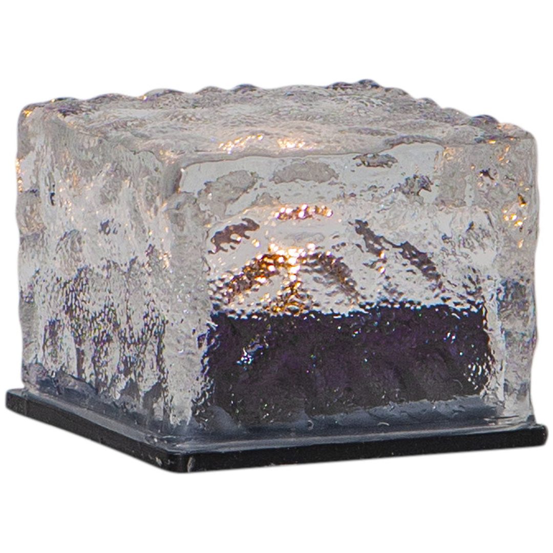 Solcellsljus 3-p Icecube Transparent Star Trading – bild 6