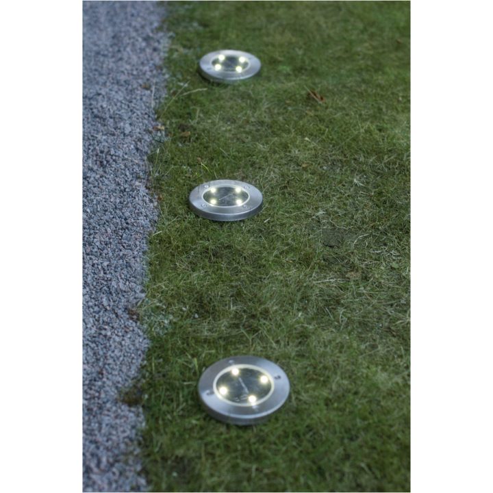 Solcellsljus 3-p Lawnlight Silver Star Trading – bild 5