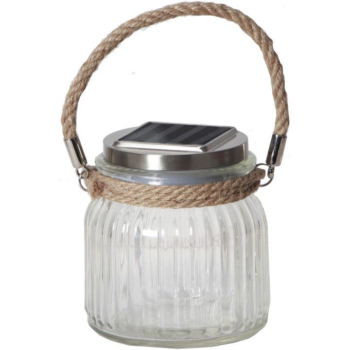 Solcellslykta Jamjar Transparent Star Trading – bild 2