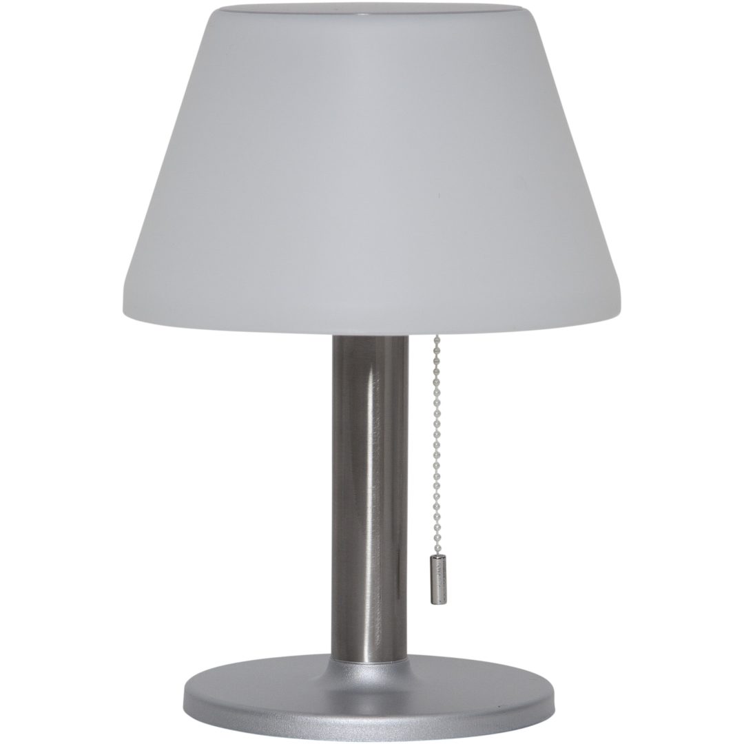 Solcellslykta Solia Table 28 cm Vit Star Trading – bild 7