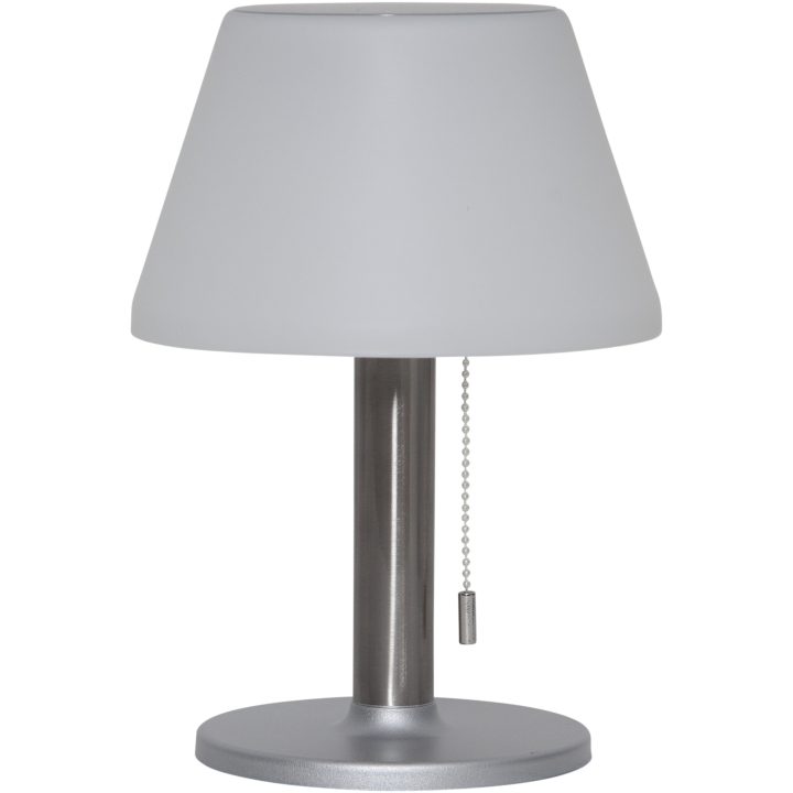 Solcellslykta Solia Table 28 cm Vit Star Trading – bild 7