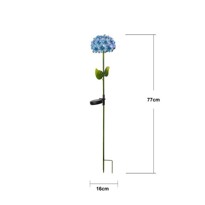 Solcellspinne Hortensia Blå Star Trading – bild 3