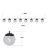 Solcellsslinga Globe STAR TRADING – miniatyr 1
