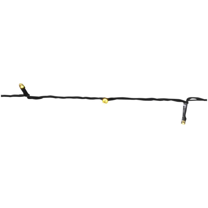 Soldriven ljusslinga LED varmvit vidaXL – bild 3