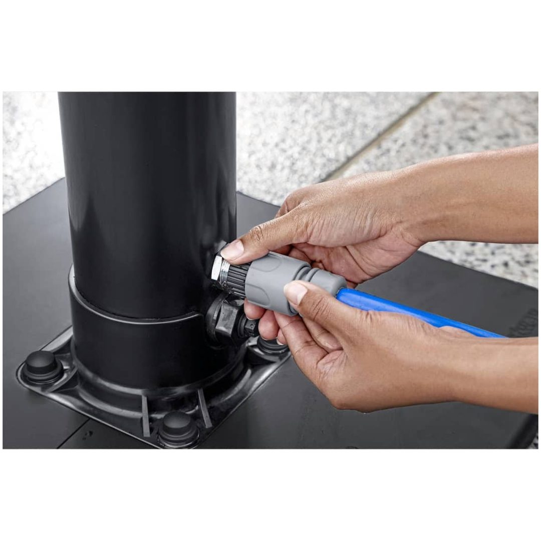 Soldriven trädgårdsdusch Solar Flow svart 8 L Bestway – bild 6