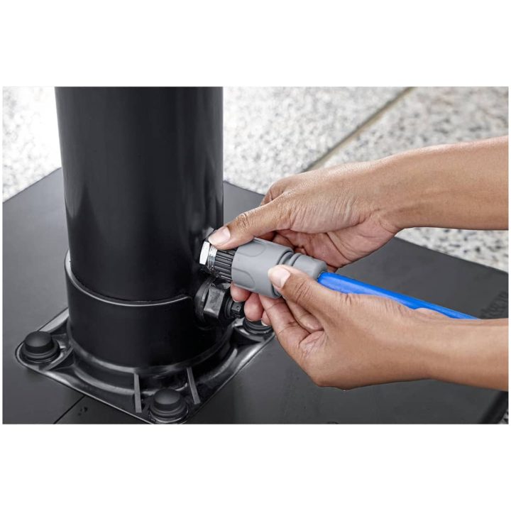 Soldriven trädgårdsdusch Solar Flow svart 8 L Bestway – bild 6