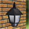 Soldriven vägglampa med rörelsesensor 2 st vidaXL – miniatyr 2