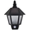 Soldriven vägglampa med rörelsesensor 2 st vidaXL – miniatyr 3