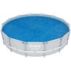 Soldrivet poolöverdrag Flowclear Bestway 427 cm – miniatyr 2
