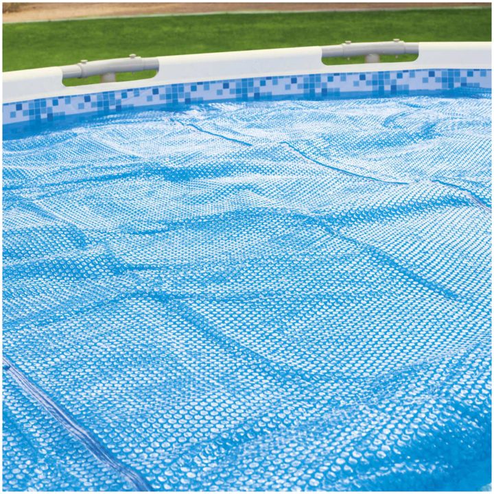 Soldrivet poolöverdrag Flowclear Bestway 427 cm – bild 5