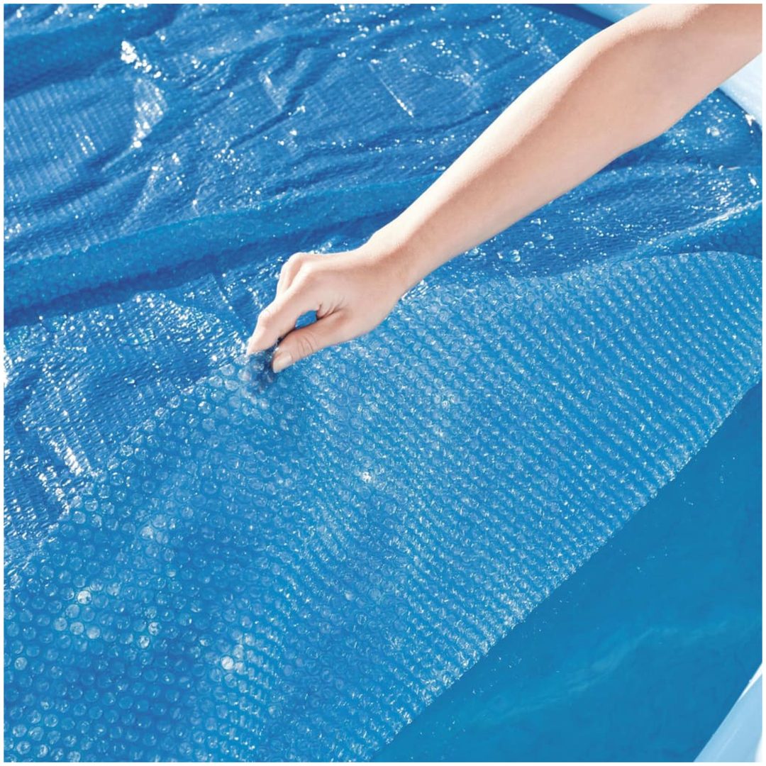 Soldrivet poolöverdrag Flowclear Bestway 427 cm – bild 7