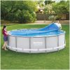 Soldrivet poolöverdrag Flowclear Bestway 427 cm – miniatyr 1