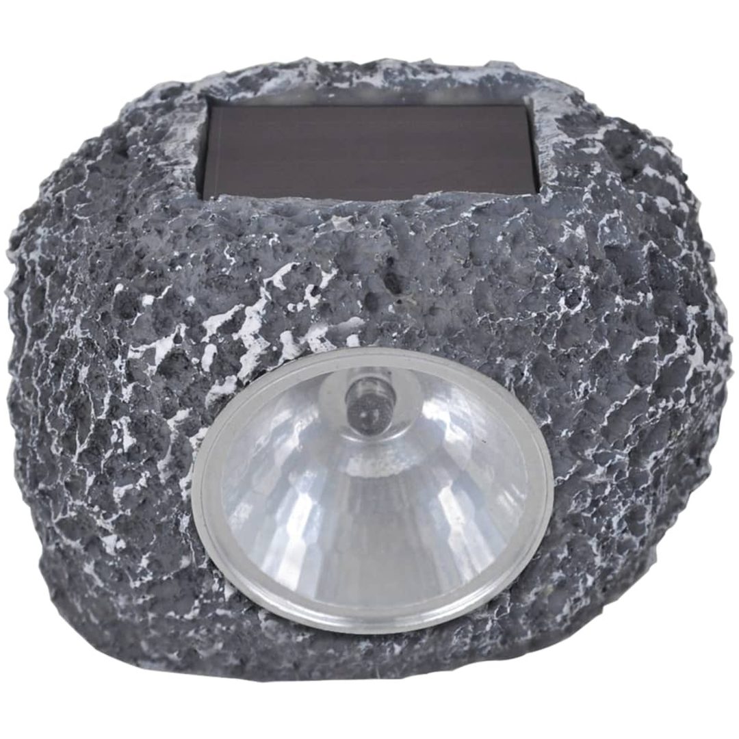 Soldrivna LED-spotlight 12 st stenformade vidaXL – bild 3