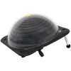 Soldrivna poolvärmare 2 st 75x75x36 cm HDPE aluminium vidaXL – miniatyr 2