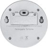 Soldrivna vägglampor 24 st LED runda silver vidaXL – miniatyr 7