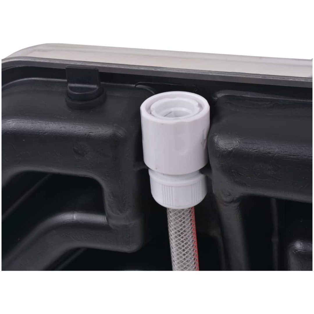 Soldusch 20 L aluminium HDPE vidaXL – bild 9