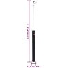 Soldusch svart 215 cm 8 L vidaXL – miniatyr 11