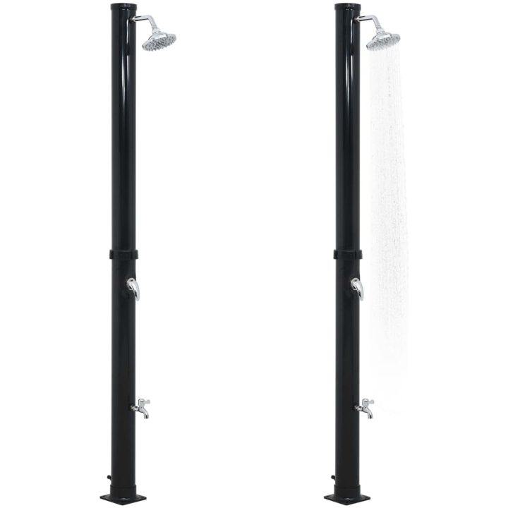 Soldusch svart 220 cm 20 L vidaXL – bild 3