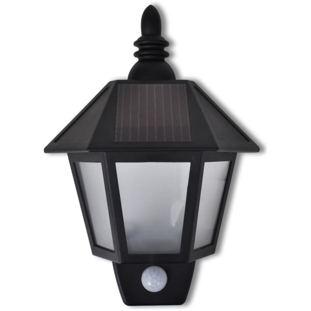 Solenergi-Vägglampa med Rörelsesensor vidaXL – bild 3