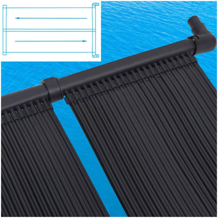 Solfångare för pool 2 st vidaXL 80 x 310 cm – bild 3
