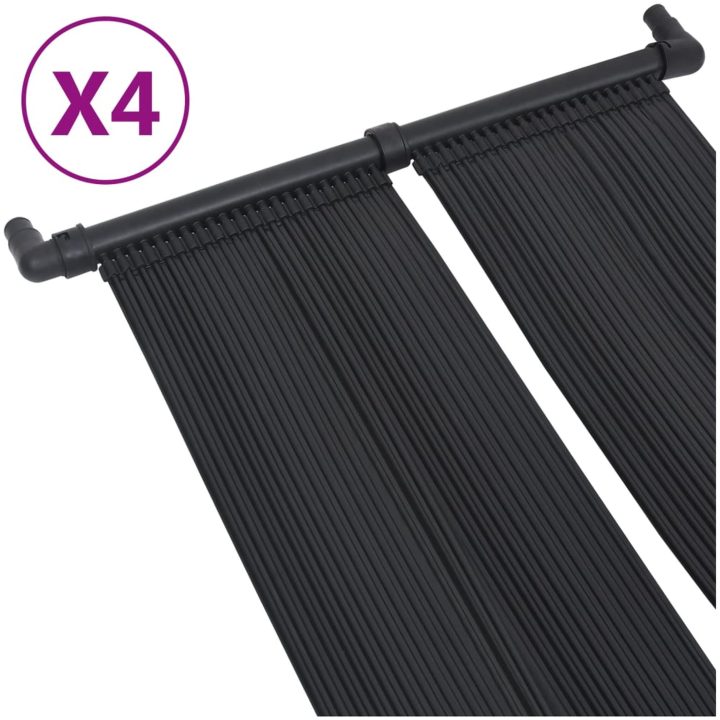 Solfångare för pool 4 st vidaXL 80 x 310 cm – bild 2