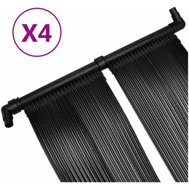 Solfångare till pool 4 st vidaXL 80 x 620 cm – bild 2