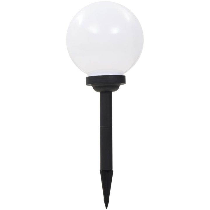Sollampa LED set 3 st sfäriska 20 cm RGB vidaXL 20 cm – bild 2