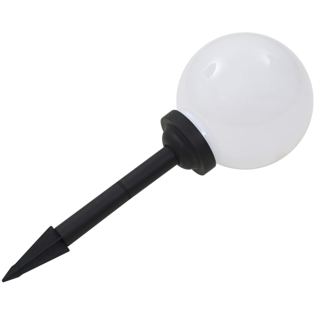 Sollampa LED set 3 st sfäriska 20 cm RGB vidaXL 20 cm – bild 7